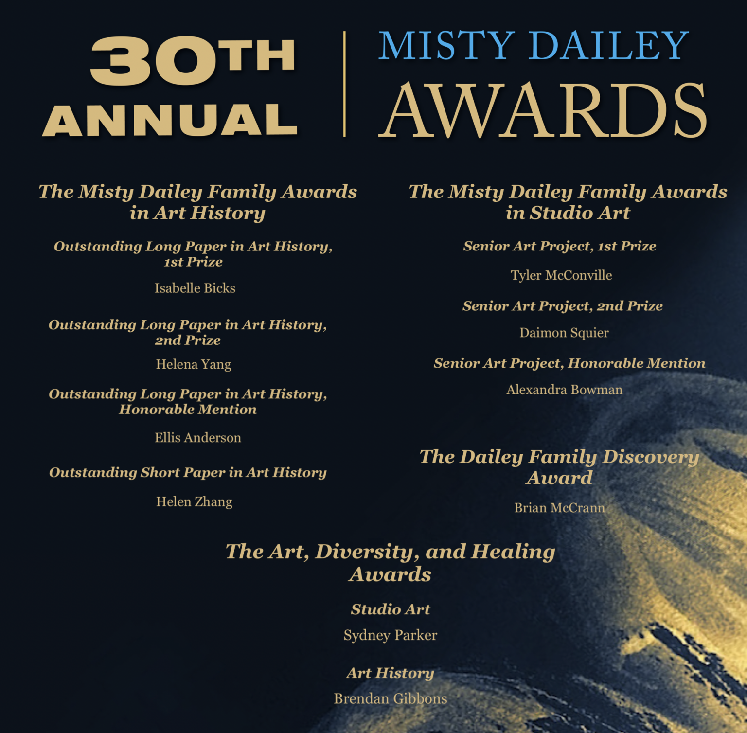 Department of Art and Art History University