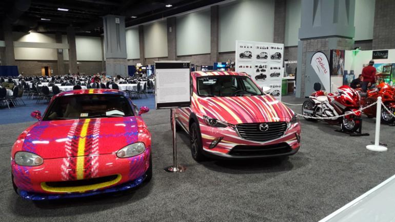 Washington DC Auto Show - Georgetown Student Designs