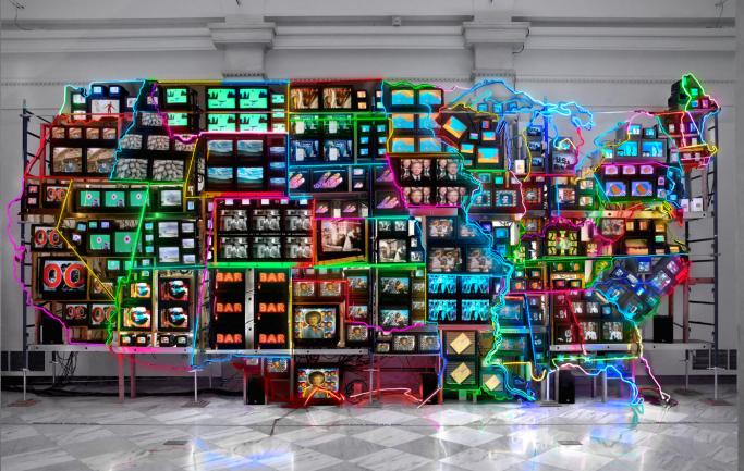 Nam June Paik, Electronic Superhighway